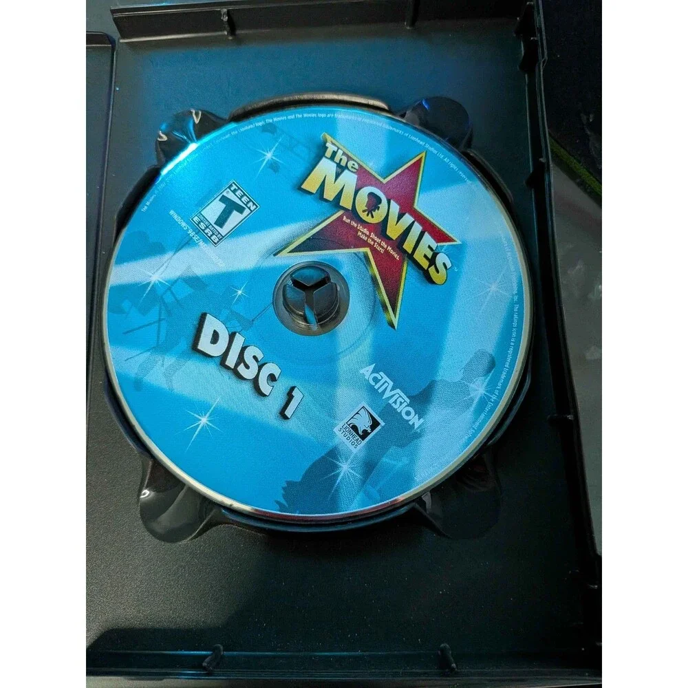 The Movies PC CD-ROM Game Activision Lionhead Studios Simulation Complete Case